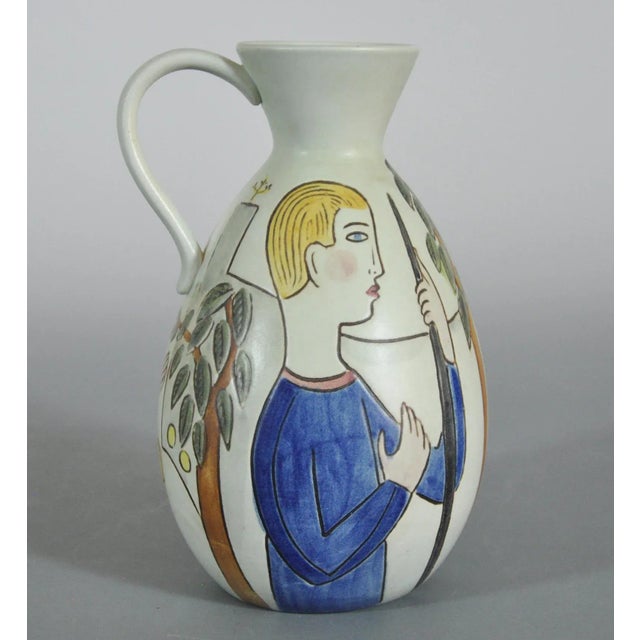 Pieces by well known Swedish ceramic artist, handcrafted and hand painted in the 1960s. All are in wonderful, undamaged...