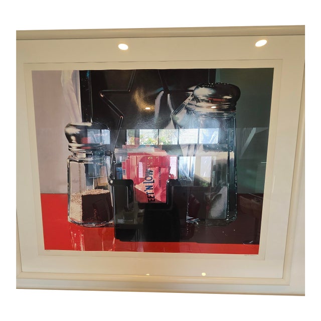 Ralph Goings "Sweet 'N Low" American Photorealist Art Collectible For Sale