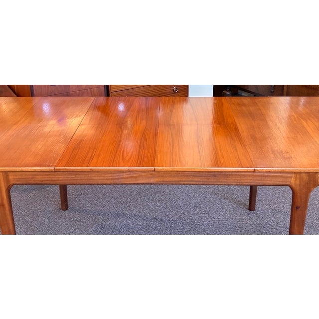 European Mid 20th Century Extending Dining Table With Double Butterfly Leaf by McIntosh, c.1960 For Sale - Image 12 of 17
