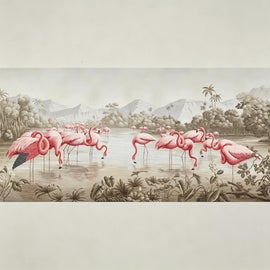 Example of Classical Roman Wallpaper