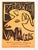An excellent full-color reproduction poster after the poster by Pablo Picasso for Exhibition Vallauris at House of French...