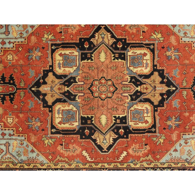 Pasargad DC Fine Hand Knotted Persian Serapi Design Rug For Sale In Washington DC - Image 6 of 8
