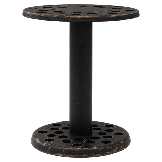 20th Century French Black Patinated Wooden Cane Stand For Sale - Image 15 of 18