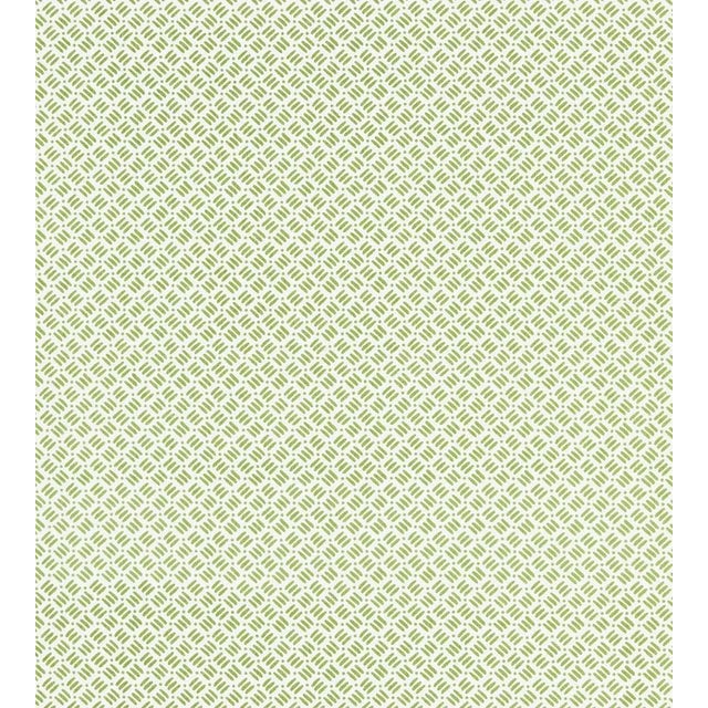 Traditional The House of Scalamandré Dash & Dot Print Fabric, Sugar Snap For Sale - Image 3 of 3