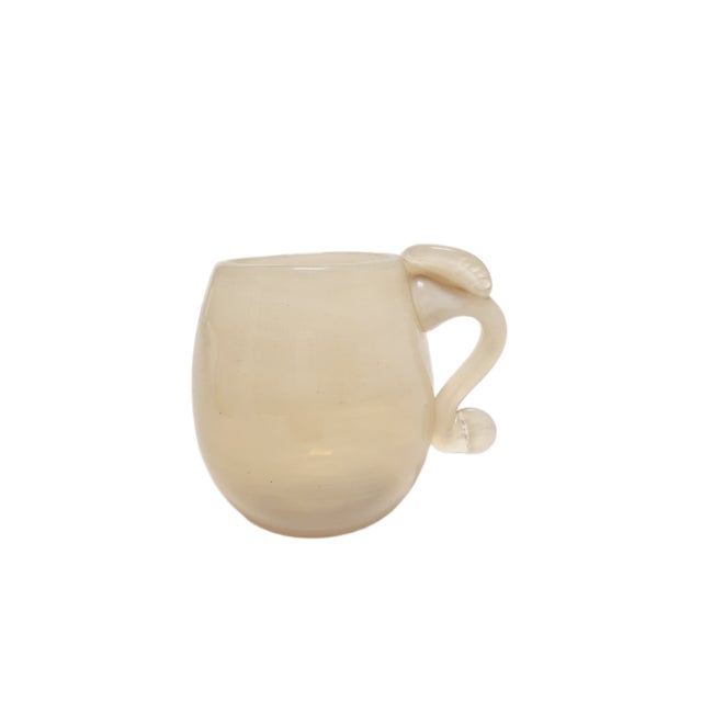 1950s Beer Cup by J. Słuczan-Orkusz for Cracow Institute for Glassworks, Poland, 1970s For Sale - Image 5 of 12