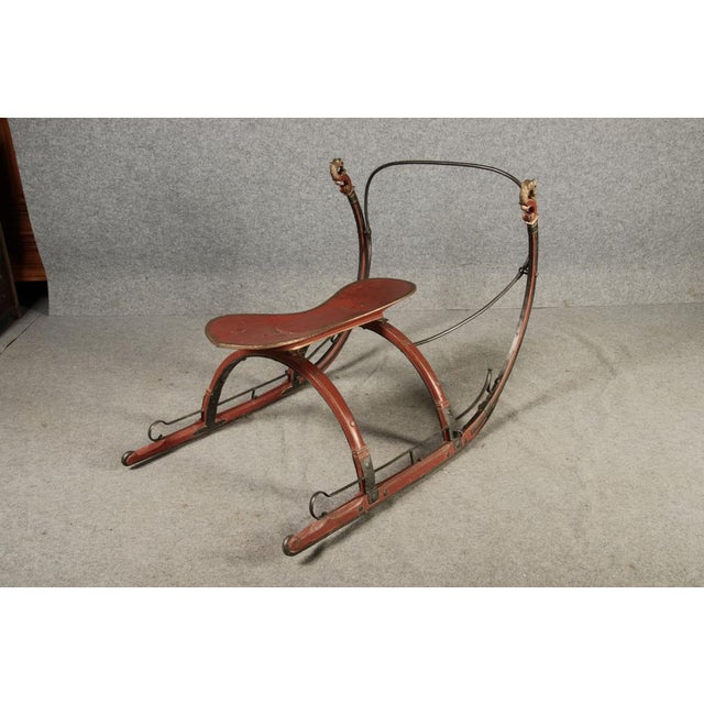 19th Century Alpine Sleigh, 1850s For Sale - Image 16 of 18