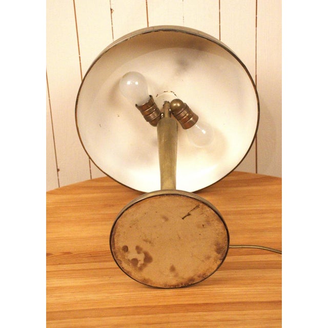 Swedish Art Deco Grace Brass Table Lamp by Einar Bäckström for Einar Bäckströms, 1930s For Sale - Image 10 of 14