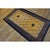 Chinese 19th Century Yellow Antique Chinese Peking Ningxia Hand Knotted Rug 2'9" X 4'8" For Sale - Image 3 of 8