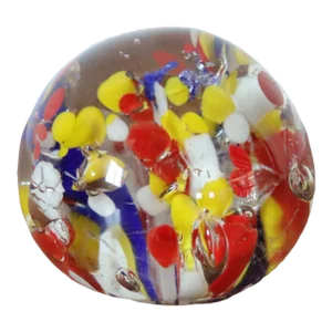 Abstract Murano Glass Paper Weight