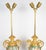 Pair of 19th-century canton porcelain and gilt bronze oil lamps, napoleon iii period. Pair of 19th-century gilt bronze oil...