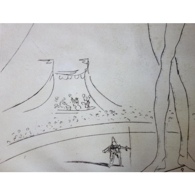 Salvador Dali, L'équilibriste, Etching For Sale - Image 4 of 7