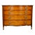 Regency Mahogany Serpentine Chest of Drawers For Sale