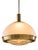 Pendant Lamp in Aluminum and Glass by Pia Gudietti Cripa for Lumi, Milan, Italy, 1970s For Sale