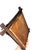 Brown Victorian Walnut Hand Carved Folk Art Oak Leaf Wood Frame For Sale - Image 8 of 10