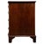 Antique English Serpentine Mahogany Kneehole Desk For Sale - Image 11 of 12