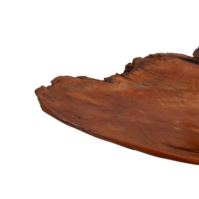 Large Hand-Turned Birch Fruit Bowl, Alaska, 1970s For Sale - Image 10 of 12