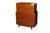 John Stuart Mid Century Highboy Walnut Dresser For Sale - Image 12 of 13