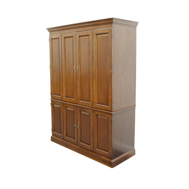 LEXINGTON FURNITURE Palmer Home Collection Solid Cherry Traditional 58" Computer Desk Cabinet 740-784 79" High 58" Wide...
