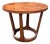 Vintage Lane Modern Style Round Table Accent Side or End Single Table For Sale
