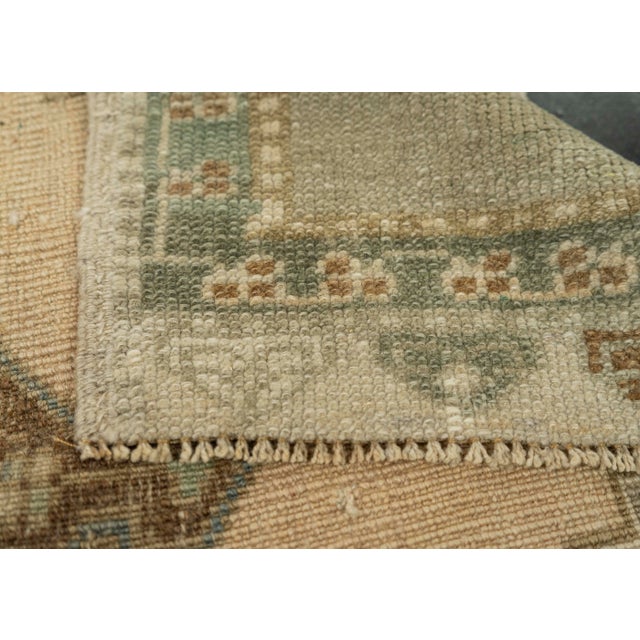 Turkish Mini Rug Oriental Hand Knotted Vintage Rug 1'9" x 3'3" #21140 For Sale In Houston - Image 6 of 8