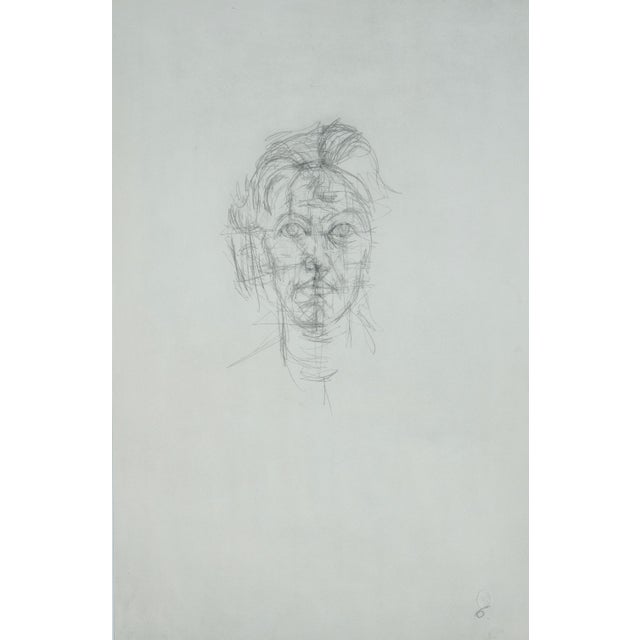 Black Alberto Giacometti, Annette, 1963, Original Lithograph For Sale - Image 8 of 8