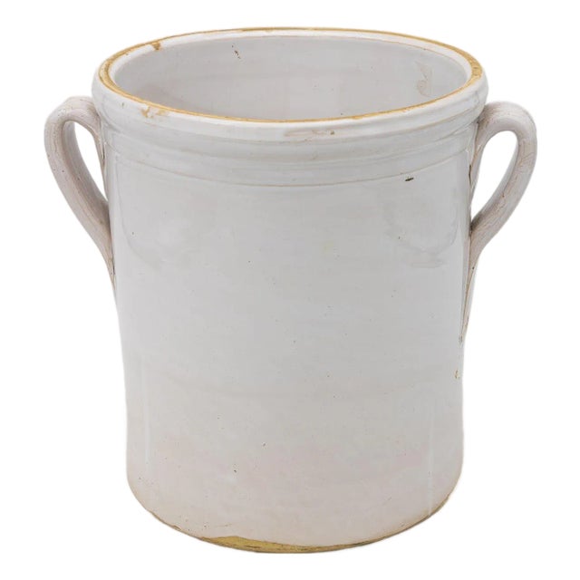 Antique Stoneware Urn, Italy Early 20th C. For Sale