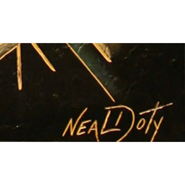 "Play Scape" by Neal Doty Original Mix Media on Board Hand Signed by the Artist Image Size: 38" x 30" Framed Size: 44" x...