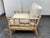 Vivai Del Sud for Wicker Works Italian Bamboo Armchair + Ottoman, Vintage For Sale In San Francisco - Image 6 of 12