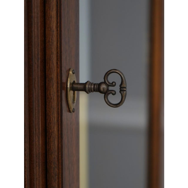 Brown Ridgeway Gothic Walnut Tall Case Grandfather Clock For Sale - Image 8 of 18