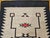 1900 - 1909 Vintage Native American Navajo Rug, Wool & Cotton, Storm Pattern Design, 4x6 For Sale - Image 5 of 12