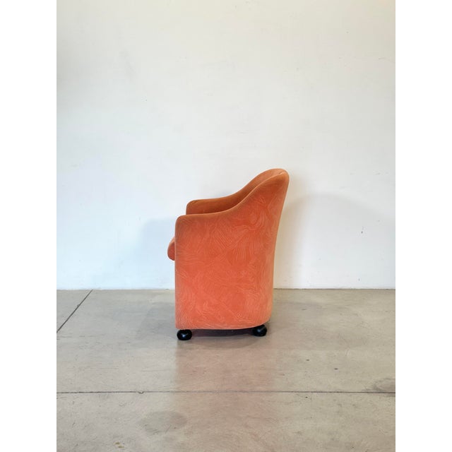 Beige Vintage Fabric Armchairs, 1980s, Set of 10 For Sale - Image 8 of 18