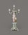Mid-19th Century Porcelain Figural Candelabra with Cricket Players from Sitzendorf For Sale - Image 6 of 13