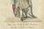 Knight of the Illustrious Order of Saint Januarius in Ceremonial Robes : This hand-colored engraving depicts a...