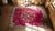Dark Pink 1920s Pink Floral Antique Chinese Art Deco Rug 8'9" X 11'8" Handknotted Wool Carpet For Sale - Image 8 of 8