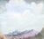 Textile Desert Mountain Landscape in Oil on Canvas by Cecil C. Hunter For Sale - Image 7 of 8
