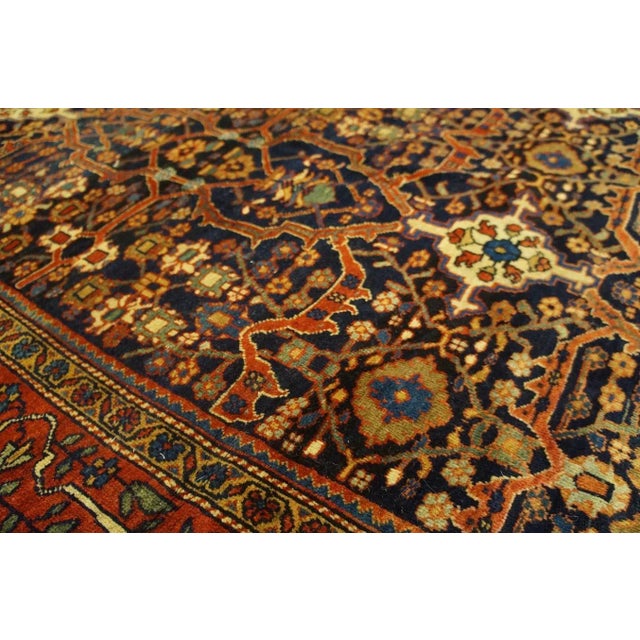 Late 19th Century Persian Sarouk Farahan Carpet ( 8' 4" x 9' 4" - 254 x 384 ) For Sale - Image 11 of 12