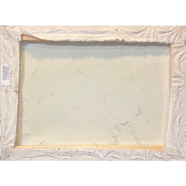 Alexandre Schaller, Essence of Being, Acrylic on Canvas, 1993 For Sale - Image 8 of 9