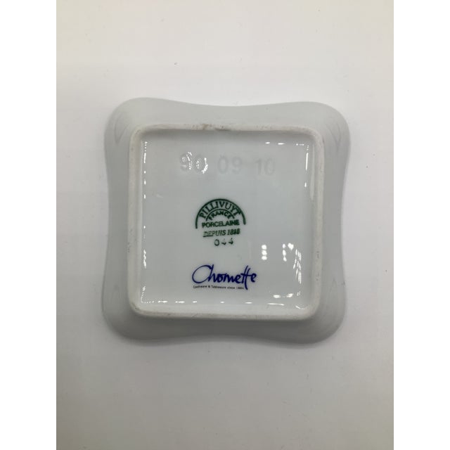 Vintage Claridge’s Hotel London C Insignia Porcelain Ashtray Pin Dish Pillivuyt France For Sale In New York - Image 6 of 6