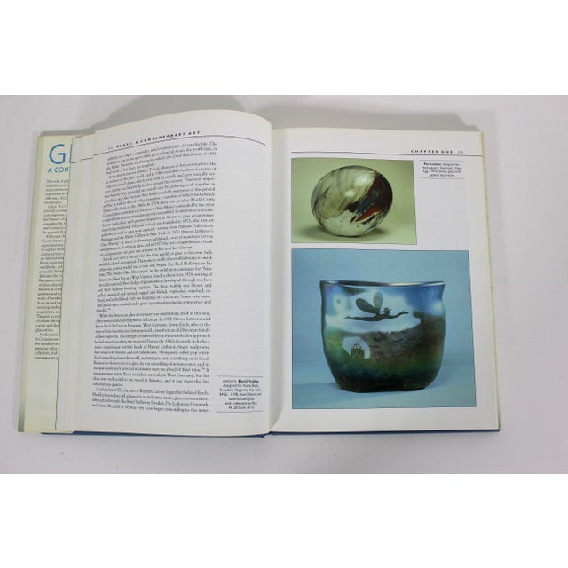 Paper 1989 Glass a Contemporary Art by Dan Klein Book Hardcover Hard Cover, Gift for Art Design Decor Lover, Bookshelf Styling For Sale - Image 7 of 9