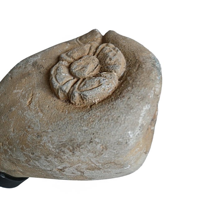 Reclaimed Khmer Sculpture Fragment, Early 20th Century For Sale - Image 13 of 17