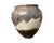 1970s Mid Century Modern Vintage Ceramic Large Studio Pottery Drip Glaze Stoneware Vase For Sale - Image 5 of 8
