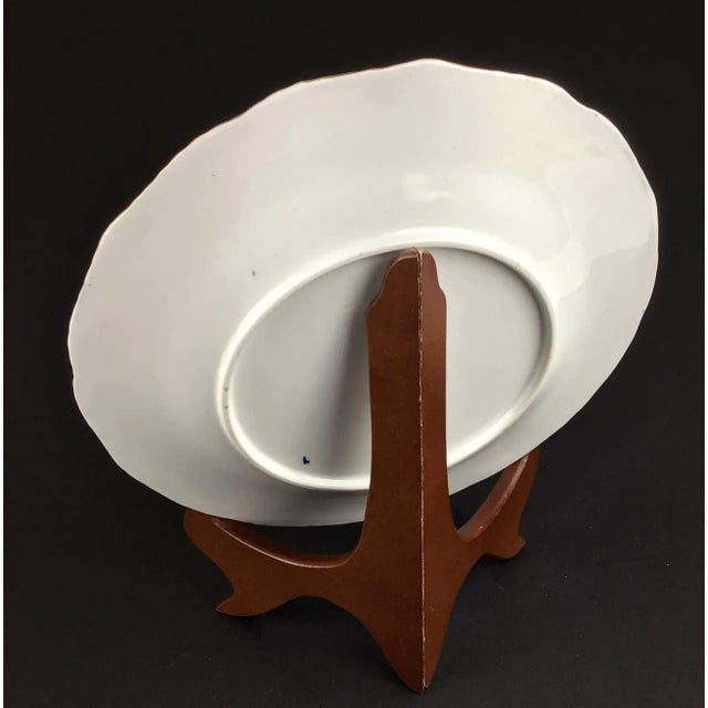 Vintage English Royal Crown Derby Porcelain Plate For Sale In Portland, ME - Image 6 of 13