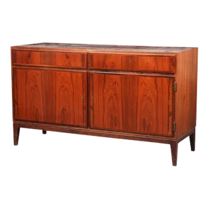 1960s Small Rosewood Credenza by Kai Winding