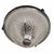 Antique Art Deco Cut Crystal Flush Mount Ceiling Light Fixture.