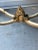 Wood 1940s Vintage French Foyer Console Table With Patinated Painted Finish For Sale - Image 7 of 12