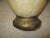 1990s Vintage Resin Alabaster Ribbed Neoclassical Style Wastebasket For Sale In Columbia, SC - Image 6 of 10