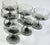 Smoky Grey Champagne Coupes- Set of Six For Sale - Image 10 of 12