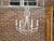 Italian Vintage Crystal and Steel Six-Light Chandelier with Faceted Beads, Wired For Sale - Image 11 of 12