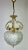 Brass and Pressed Crystal Pendant Light For Sale - Image 10 of 10