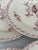 Antique 19th Century Plates in Ironstone Red Honeysuckle and Earthenware from Gien, 1890s, Set of 6 For Sale - Image 3 of 8